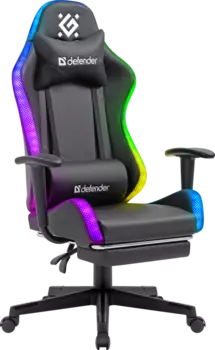 Кресло игровое Defender Watcher, черный (64334)