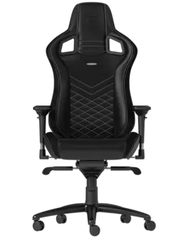 Кресло игровое Noblechairs EPIC черный/золотистый (NBL-PU-GOL-002)