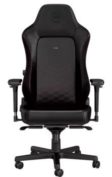 Кресло игровое Noblechairs Hero черный/красный (NBL-HRO-PU-BRD)