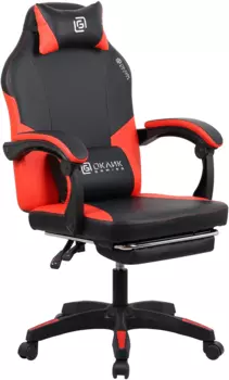Кресло игровое Oklick Cooldown, черный/красный (2006745)