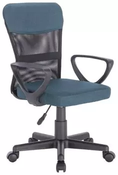 Кресло офисное Brabix Jet MG-315 серый/синий (531842)