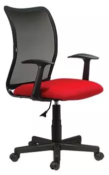 Кресло офисное Brabix Spring MG-307 черный/красный (531405)
