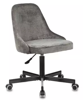 Кресло офисное Бюрократ CH-340M серый (CH-340M/VELV17)