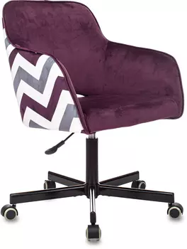 Кресло офисное Бюрократ CH-380M фиолетовый (CH-380M/ZIG/VIOLET)