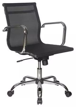Кресло офисное Бюрократ CH-993-LOW черный (CH-993-LOW/M01)
