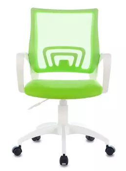 Кресло офисное Бюрократ CH W695NLT белый/салатовый (CH-W695NLT/SD/TW-18)