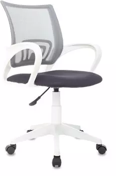 Кресло офисное Бюрократ CH W 696 серый (CH W696 GREY)