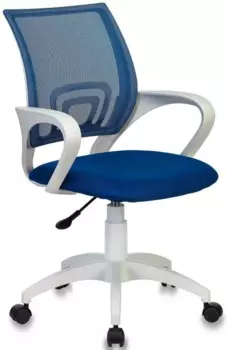 Кресло офисное Бюрократ CH W 696 синий (CH W 696 Blue)