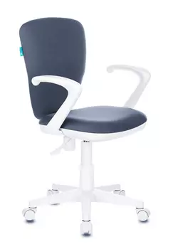 Кресло офисное Бюрократ KD-W10AXSN белый/серый (KD-W10AXSN/26-25)
