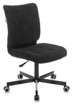 Кресло офисное Бюрократ СН-330М черный (СН-330М/БУКЛЕ-ЧЕРНЫЙ)