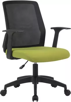 Кресло офисное CACTUS CS-MC222-BKGN черный/салатовый (CS-MC222-BKGN)