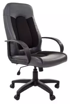Кресло офисное Chairman 429 черный/серый (00-07007095)