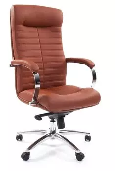 Кресло офисное Chairman 480 коричневый (00-06101858)