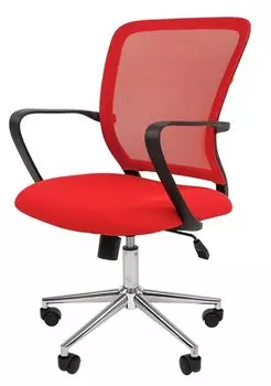 Кресло офисное Chairman 698 красный (00-07077477)