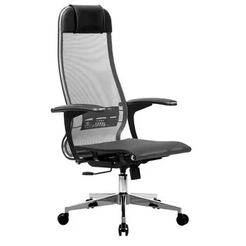 Кресло офисное Метта К-4-Т серый (4665312741568)