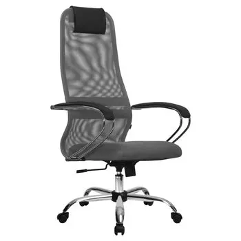 Кресло офисное Метта SU-B-8 светло-серый (4665308967224)