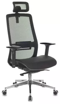 Кресло руководителя Бюрократ 821 черный (821/BLACK)