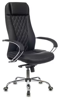 Кресло руководителя Бюрократ CH-609SL/ECO черный (CH-609SL/ECO/BLACK)