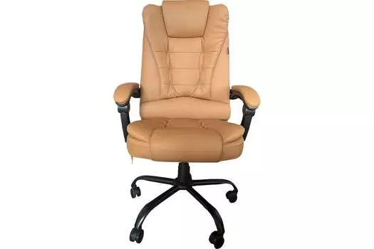 Кресло руководителя CACTUS CS-CHR-OC05M-BR, вибромассаж, бежевый (CS-CHR-OC05M-BR)