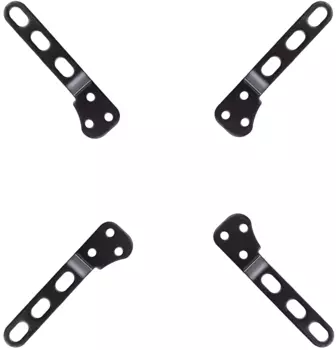 Кронштейн-адаптер настенный для телевизоров KROMAX ADAPTER-200, до 20 кг, черный (90373)