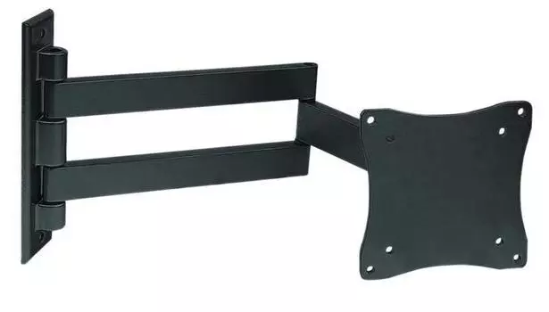 Кронштейн настенный для TV/монитора Arm media LCD-7101/B, 15"-26", портрет-альбом, до 15 кг, черный