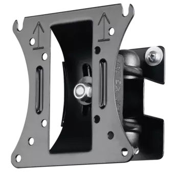 Кронштейн для TV/монитора HAMA H-108752, 10"-26", VESA 50х50 - 100х100, вес до 10кг, настенный, черный (00108752)