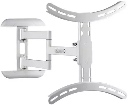 Кронштейн настенный для TV/монитора HAMA H-118675, 32"-65", до 65 кг, белый (00118675)