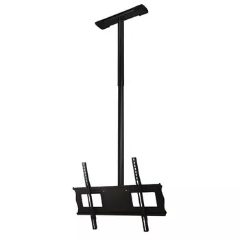 Кронштейн потолочный для TV/монитора WIZE Pro C6360A, 37"-63", до 68 кг, черный