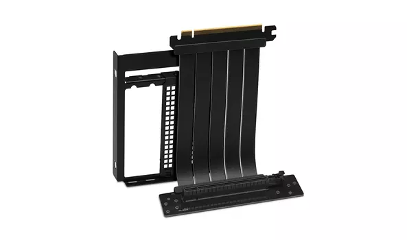 Кронштейн для вертикальной установки видеокарты Deepcool Vertical GPU Bracket, PCIe 4.0/140mm, черный (R-Vertical-GPU-Bracket-G-1)