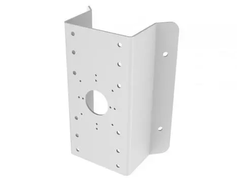 Кронштейн HiWatch DS-1276ZJ-SUS, крепление на угол, 126x105x250мм, нержавеющая сталь, белый