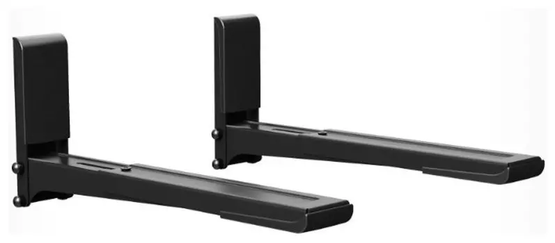 Кронштейн для СВЧ Holder MWS-2003, телескопический 30 см, нагрузка: 40 кг, черный