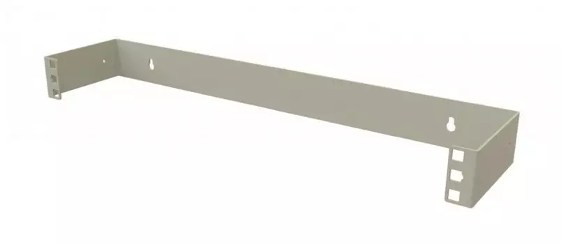 Кронштейн Hyperline, 1U, серый (BW19-1U-110F-RAL7035)