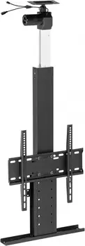 Кронштейн напольно-потолочный для телевизоров Cactus CS-STM-7844, 32"-55", VESA 75x75мм-400x400мм, до 45 кг, черный (CS-STM-7844)