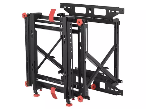 Кронштейн настенная для видеостен NEC PD04VW MFS 46 55, 46"-55", VESA 400х400мм-400x400мм, до 56.8кг, черный (PD04VW MFS 46 55)