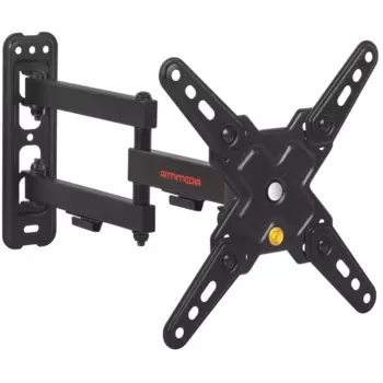 Кронштейн настенный для телевизоров Arm media MARS-8, VESA 75x75мм-200x200мм, наклонный, поворотный, до 25 кг, черный (90718)