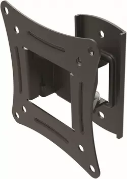 Кронштейн настенный для телевизоров HYUNDAI GL-R1, 20"-29", VESA 75x75мм-100x100мм, наклонный, поворотный, до 15 кг, черный (HMA29FS115BK71)