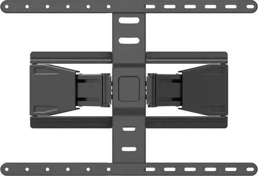 Кронштейн настенный для телевизоров HYUNDAI SL-F1, 43"-90", VESA 100х200мм-600x400мм, наклонный, поворотный, до 50 кг, черный (HMS90FD350BK16)