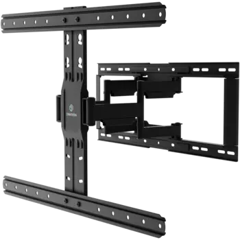 Кронштейн настенный для телевизоров ONKRON SM6, 32"-90", VESA 200x100мм-600x400мм, наклонный, поворотный, до 50 кг, черный (SM6)