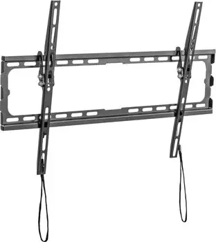 Кронштейн настенный для телевизоров SunWind 2TL, 37"-80", VESA 200x200мм-600x400мм, наклонный, до 45 кг, черный (SUN-MA26T045)