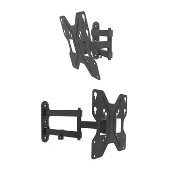 Кронштейн настенный для телевизоров Tress WM-2522M, 17"-42", VESA 75x75мм-200x200мм, наклонный, поворотный, до 30 кг, черный (WM-2522M)
