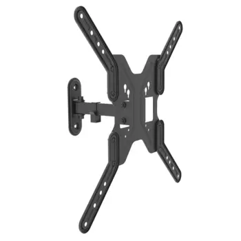 Кронштейн настенный для телевизоров TRESS WM-25441M, 17"-55", VESA 75x75мм-400x400мм, наклонный, поворотный, до 30 кг, черный (WM-25441M)
