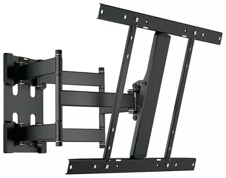 Кронштейн настенный для TV/монитора HOLDER LCD-SU6602-B, 26"-60", VESA 200x200мм-600x400мм, наклонный, поворотный, до 45 кг, черный (LCD-SU6602-B)