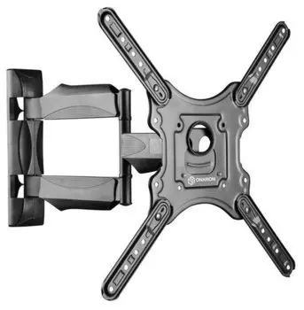 Кронштейн настенный для TV/монитора ONKRON M4, 32"-65", VESA 100x100мм-400x400мм, наклонный, поворотный, до 35 кг, черный (M4B)
