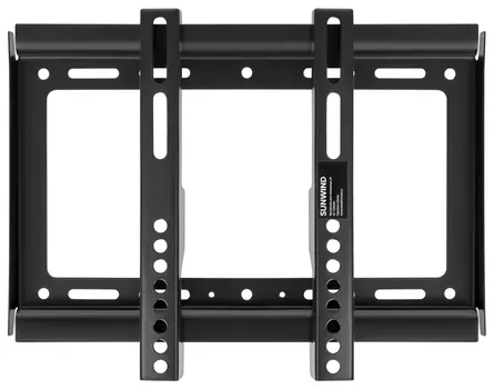 Кронштейн настенный для TV/монитора SunWind 2X, 15"-48", VESA 50x50мм-200x200мм, до 30кг, черный (SUN-MA52X030) Плохая упаковка