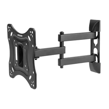 Кронштейн настенный для TV/монитора Rexant 38-0070, 17"-42", VESA 75x75мм-200x200мм, наклонный, поворотный, до 20 кг, черный