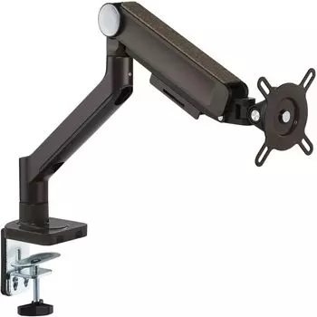 Кронштейн настольный для мониторов Ultramounts UM732BR, 17"-32", VESA 75x75мм-100x100мм, наклонный, поворотный, портрет-альбом, до 8 кг, черный (UM732BR)