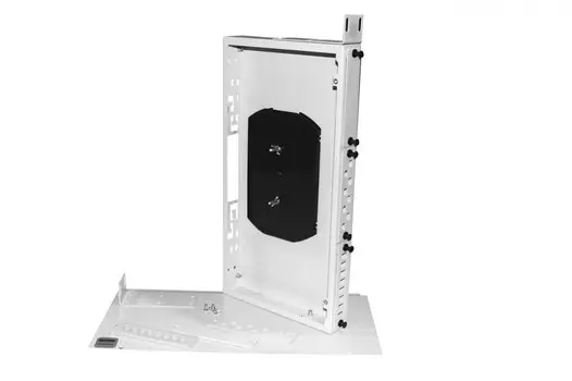 Кросс оптический Hyperline, 1U, в стойку 19", 24шт.xFC/SC/ST/LC, серый (FO-19R-1U-3xSLT-W140H42-24UN-GY)