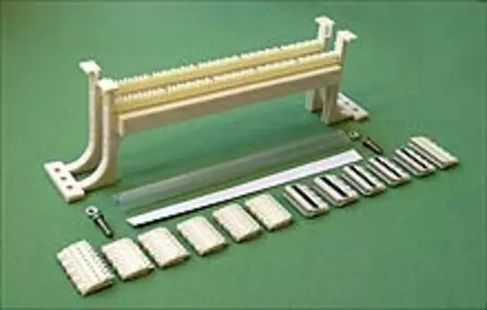 Кросс-панель настенная, 50 пар, серый, LAN-WS110-50FT, LANMASTER