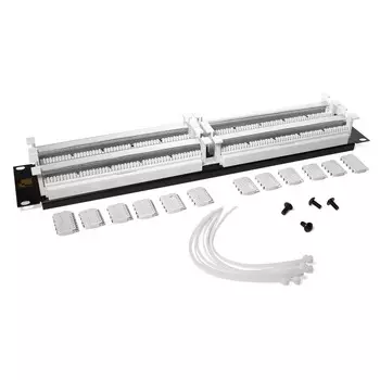 Кросс-панель в шкаф 19" 2U, 200 пар, LAN-RS110-200FT, LANMASTER