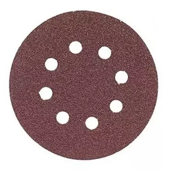 Круг шлифовальный ELITECH 1820.038700 12.5 см, P220, 8 отверстий, 5 шт., по дереву и металлу (186646)